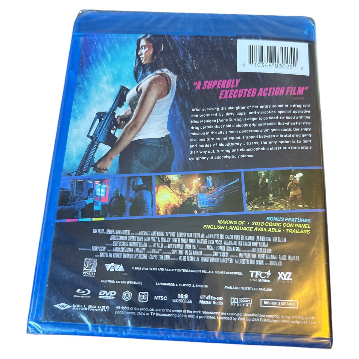 BuyBust Blu-ray + DVD Brand New Sealed 810348030252| eBay