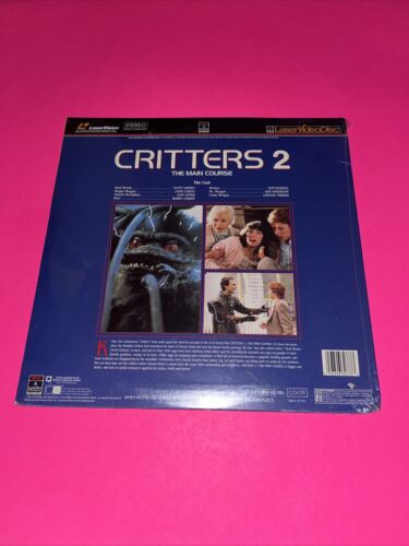 Critters 2 Laserdisc Movie- Brand New / Sealed - Picture 2 of 2