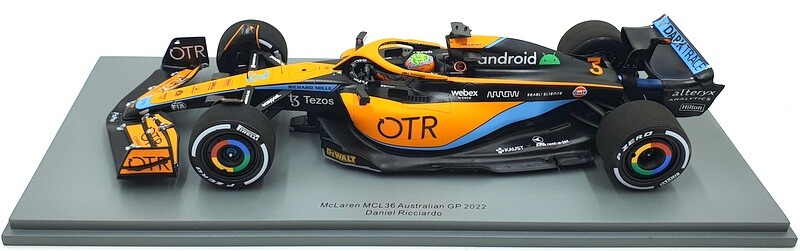 Spark 1/18 Scale 18S758 - F1 McLaren MCL36 Australlian GP Spark 1/18 Scale 18S758 - F1 McLaren MCL36 Australlian GP