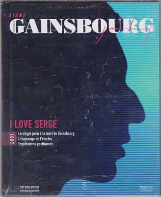 SIGNE GAINSBOURG - 28 PAGES BOOK + 15 TRACKS CD - N° 45 I LOVE SERGE