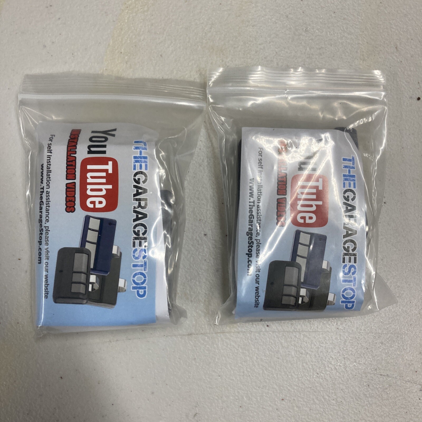 The Garage Stop You Tube lot of 2 Programmable Garage Door Opener
