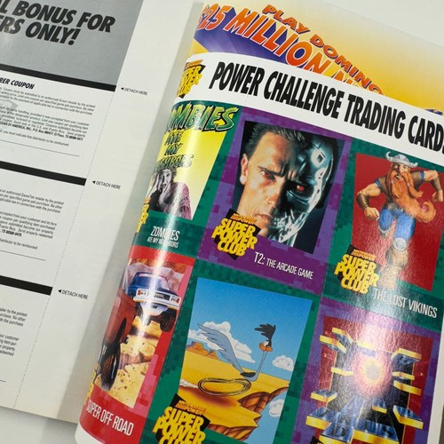 Nintendo Power Magazine Vol. 55 Disney's Aladdin With Cards Coupons & Poster - Picture 6 of 8