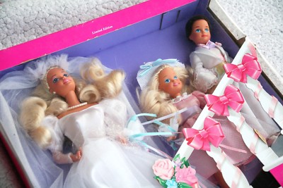 Vintage Barbie Set: Traumhochzeit, 1993! Enthält Stacie & Todd Puppen! BRANDNEU