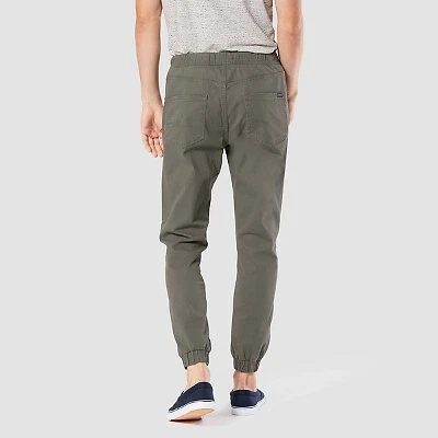 MENS GREEN HUDSON TWILL JOGGER PANT