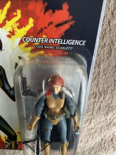 Gi Joe 25th Collection Scarlett MOC Silver - Picture 4 of 18