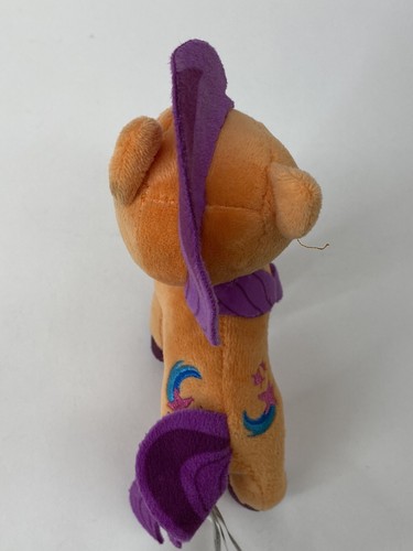 My Little Pony Orange Purple Plush Stuffed Animal Toy Hasbro 2021 Just Play 6" - Picture 5 of 7