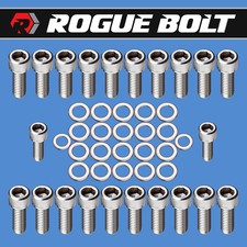 Bbc Oil Pan Bolts Stainless Steel Kit Big Block Chevy 348 396 402 409 427 454 Gm
