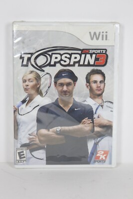 Top Spin 3 (Nintendo Wii, 2008) New