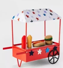 2023 Target Metal 8" Hot Dog Stand Summer Figurine Decoration by Sun Squad