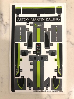Nya チャコールグレーXS LEGO® 76910 Aston Martin Valkyrie AMR Pro an.. - ToyPro