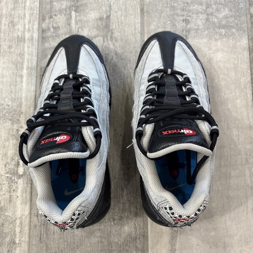 Nike Air Max 95 Fish Scales Pure Platinum Rauchgrau Herren DQ3979-001 Größe 3,5 - Bild 5 von 9