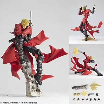 Revoltech Yamaguchi No.091 Vash the Stampede Trigun Figure 2010
