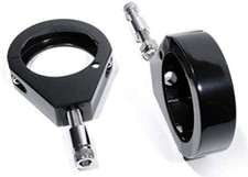 COPPIA SUPPORTI ricollocazione FRECCE NERI 49 mm sportster iron fortyeight 48 hD