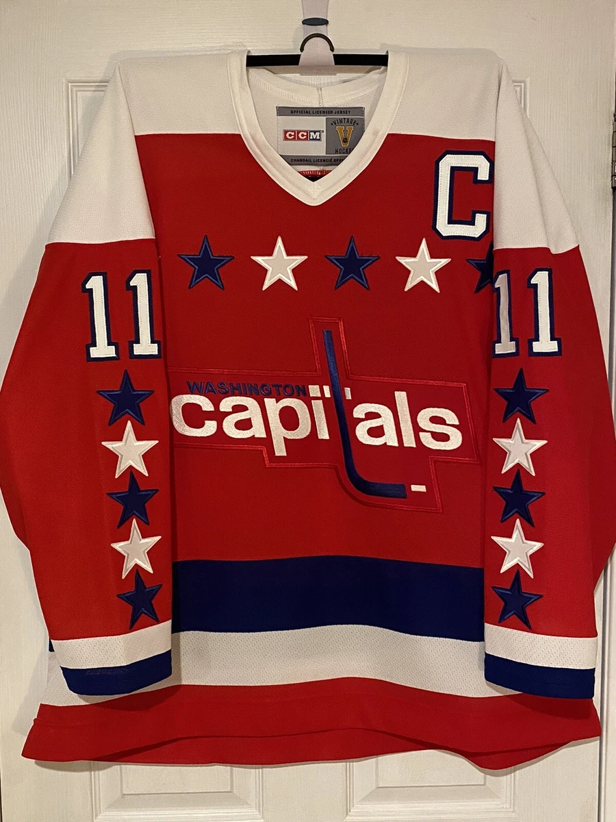 Mike Gartner Signed Washington Capitals Jersey Inscribed HOF 01 (JSA –