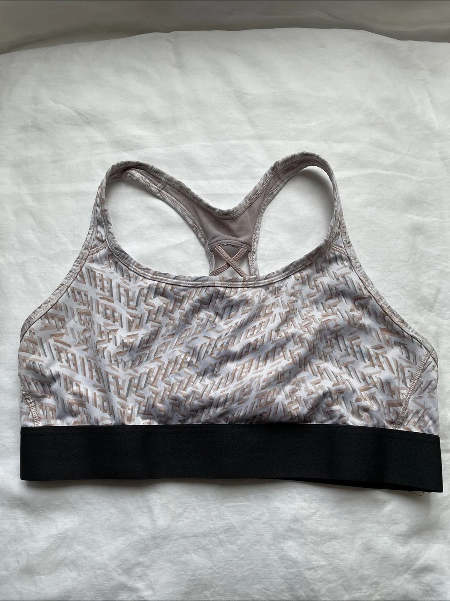 Victoria Secret Patterned Sports Bra XL X-Large Two-Tone Gym Wear 4-Way  Stretch