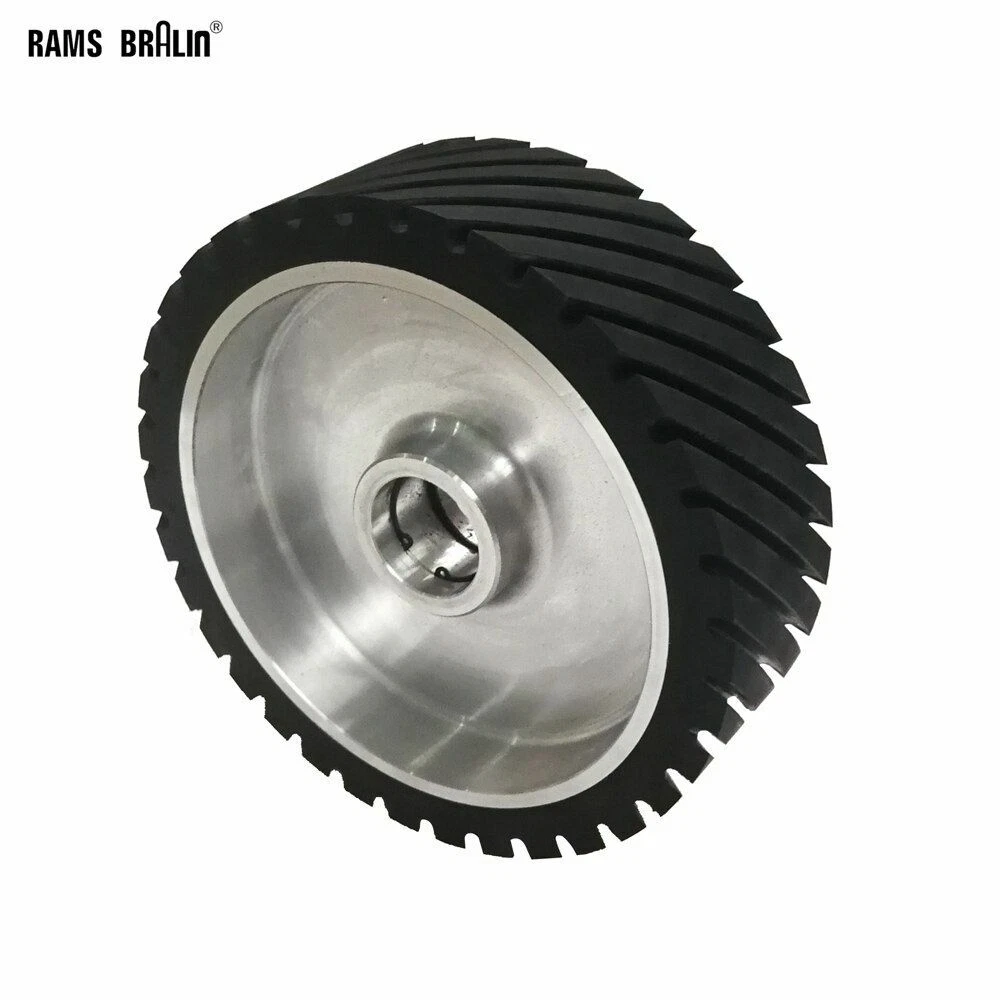 Belt sander contact clearance wheel