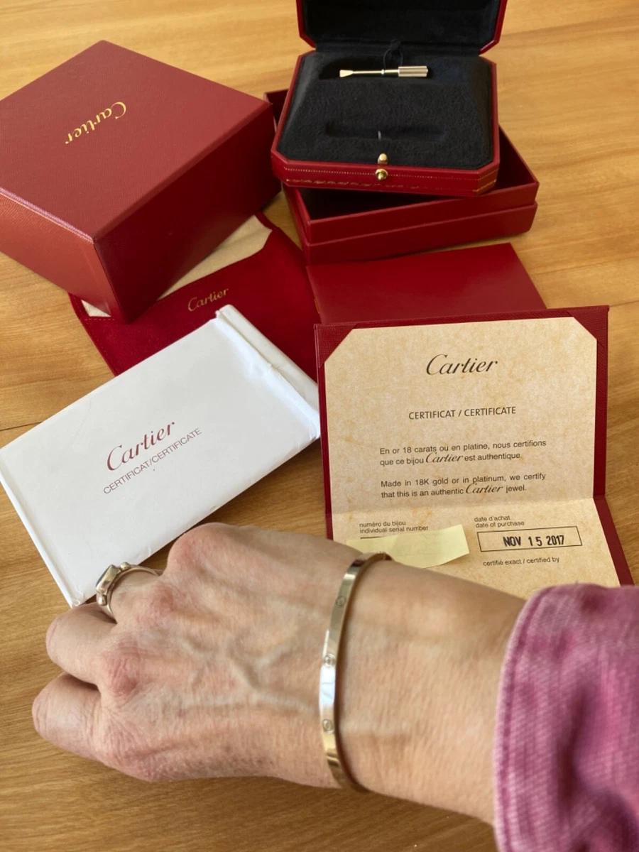 Details 68+ authentic cartier love bracelet best 3tdesign.edu.vn