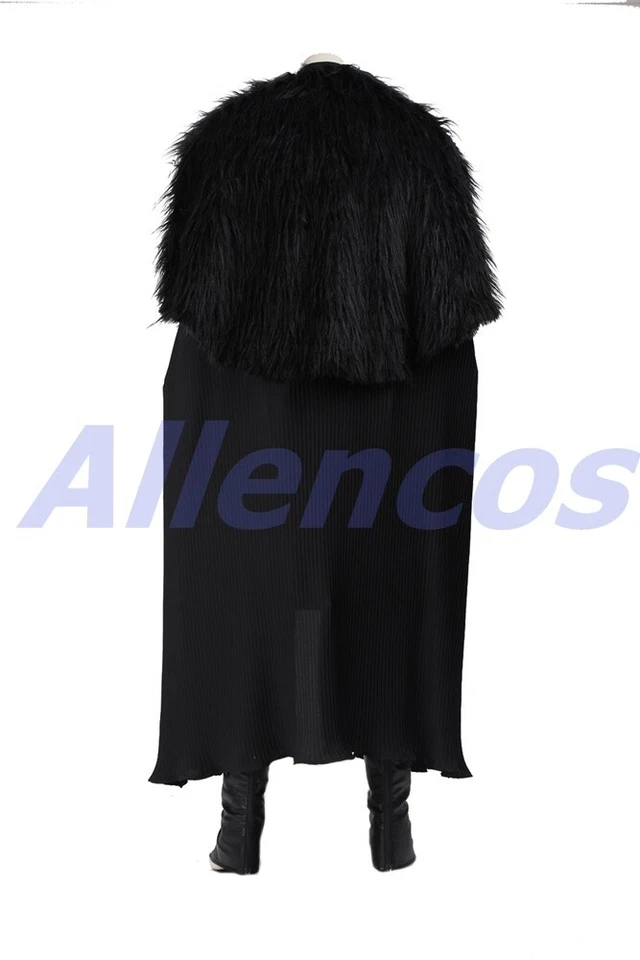 ¡Nuevo! Juego de Tronos Jon Snow Disfraz Cosplay Traje Conjunto Hecho a Medida Foto 3 de 4