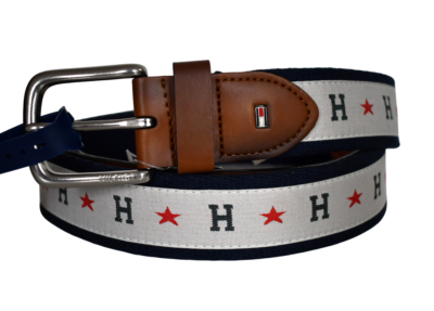 New TOMMY HILFIGER H LOGO STAR Textile Canvas Men display picture 1
