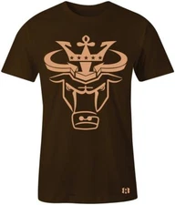 "Crown Bull" T-Shirt to Match Retro - Wheat 13's