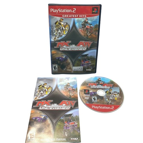 MX vs ATV Unleashed PS2 Video Game Complete Greatest Hits Playstation 2005 - Picture 6 of 6