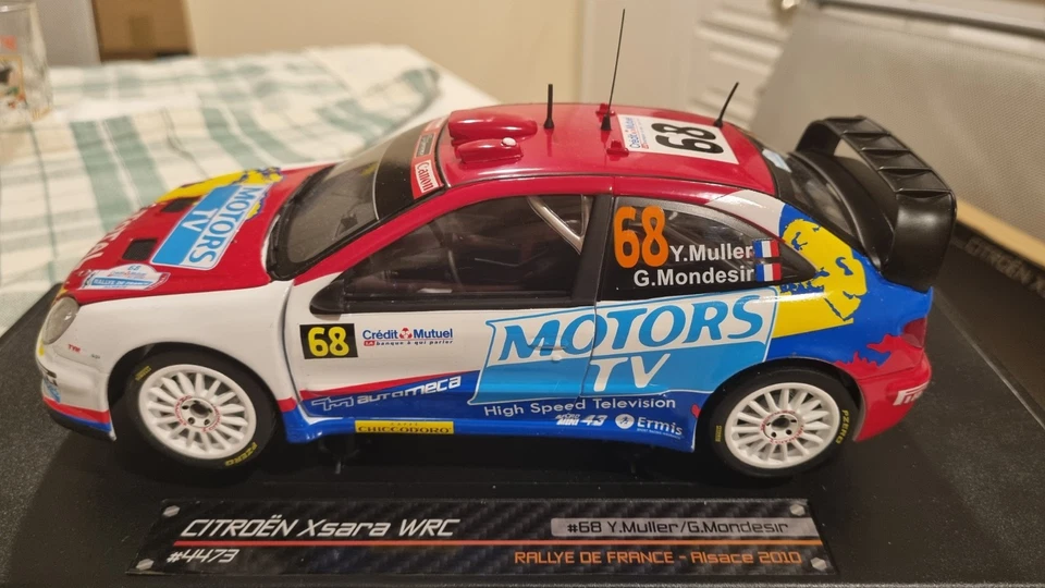Citroen Xsara WRC, Yvan Muller-Gilles Mondésir Rallye de France 2010, Sun Star  - Immagine 2 di 4