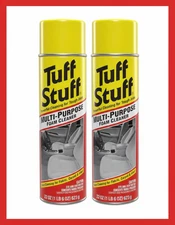 Tuff Stuff Multi Purpose Foam Cleaner for Deep Cleaning of Car Interior (2 PACK)