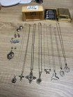 Lot vintage and modern 925 sterling silver jewelry. / 58.8  grams.+ Mini Jew Box