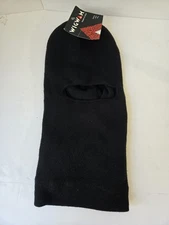 Wigwam winter hat face ski mask Balaclava black NWT 1 mask