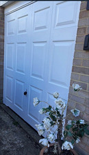 Hörmann ENTB Up-and-Over Single Garage Door Steel White Manual 7ft6 x 6ft6