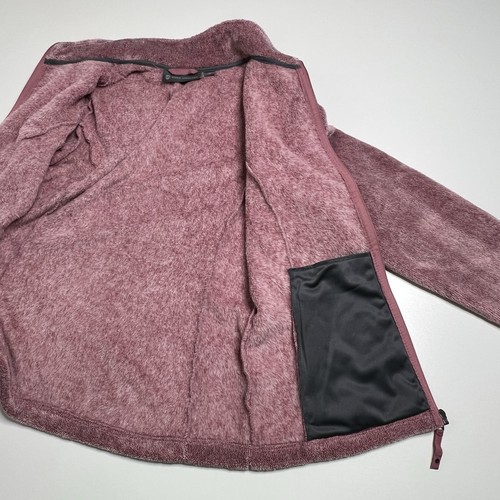 Free Country Womens Full Zip Outbound Heather Butter Pile Fleece Jacket Size M - Picture 13 of 19