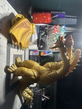 Giant 1998 Bandai Grand King Ghidorah 12 Vinyl Figure No Head Box Wings Damage