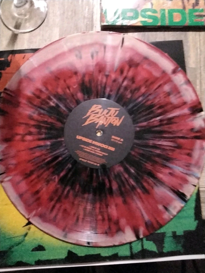 2 LP Buju Banton - Upside down 2020 - Reggae - Red Orange Black Splatter / NEU - Bild 2 von 4
