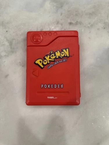 Pokemon Pokedex Handheld Toy Vintage 1998 Tiger Electronics, Tested Working