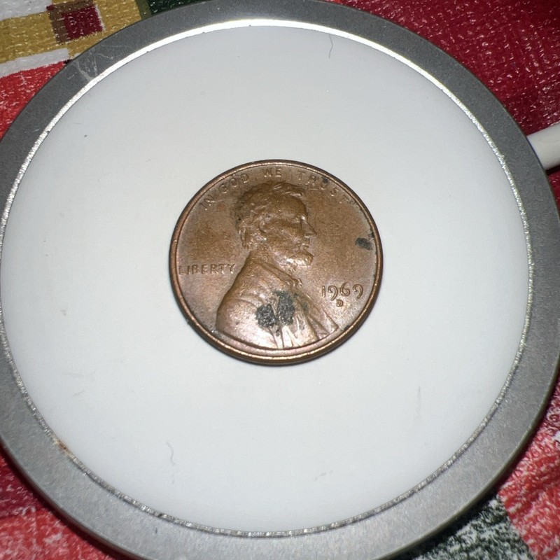 1969-D Lincoln Memorial Cent Penny Coin #1