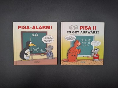 ULI STEIN Pisa-Alarm! + Pisa 2 Es geht aufwärz!  |2x Buch | guter Zustand