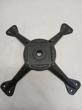 Shelby Williams style 12" Replacement Black Cast Iron Spider Chair Table Base