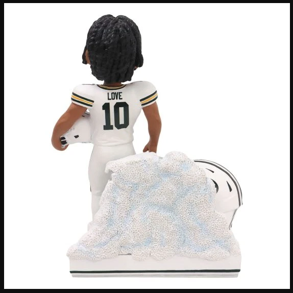 Packers FOCO Winter Warning Jordan Love Bobble - Nuevo y Envío Gratis Foto 2 de 2