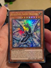 Yugioh Blue-Eyes Solid Dragon LED3-EN002 Ultra Rare 