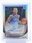 JAYLIN WILLIAMS 2025-26 BOWMAN CHROME REFRACTOR AUTO /499 #BCA-JI Q3249