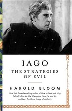 IAGO: THE STRATEGIES OF EVIL (SHAKESPEARE'S PERSONALITIES) By Harold Bloom *VG+*