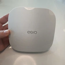 Two Eero Pro 6 Model K010001 Wi-Fi Mesh Router White