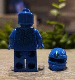Ninjago NRG Jay Minifigure LEGO Blue Lightning Ninja 9570