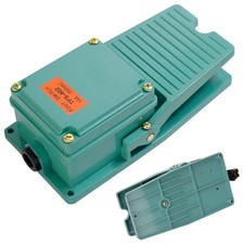 Image of AC 250V 15A Antislip Durable Industrial Foot Operated Pedal Switch Footswitch UK
