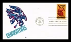 DR JIM STAMPS US COVER CHRISTMAS PERUSSIS ALTARPIECE FDC COVER CRAFT CACHET
