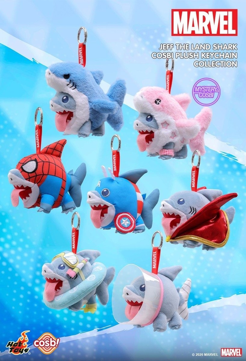 Hot Toys x Marvel PPLU108N Jeff the Land Shark Cosbi Plush