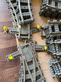 Electric Lego Trains, Track, Regulator. 4558+4565+4548+multiple 4513,4520,4515 