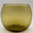 Blenko Glass Vase 961 GREEN Textured  VTG Winslow Anderson Mid Century Mod READ