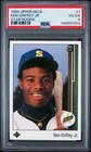 1989 Upper Deck - Ken Griffey Jr - Star Rookie #1 (RC) - VG-EX PSA 4