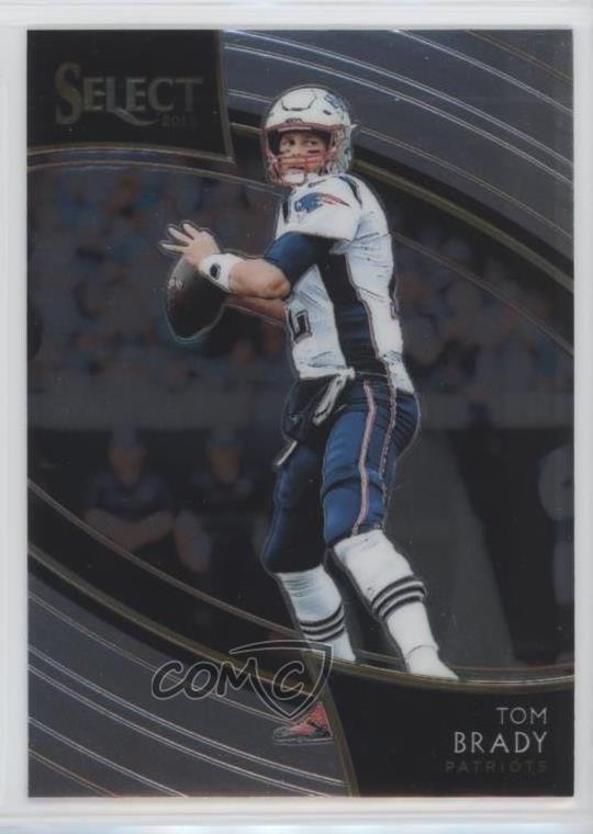 2018 Panini Select Field Level Tom Brady #201 k5j